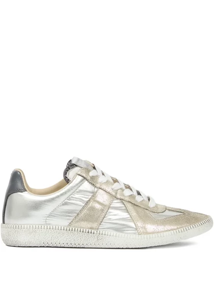 Женские кеды Maison Margiela Metallic, золотистые