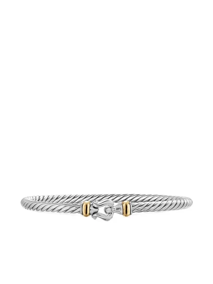 Браслет David Yurman Cable Flex, серебро 925, серебристый