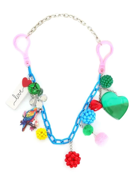 Женская цепочка для сумки Amir Slama Bijoux, серебристая