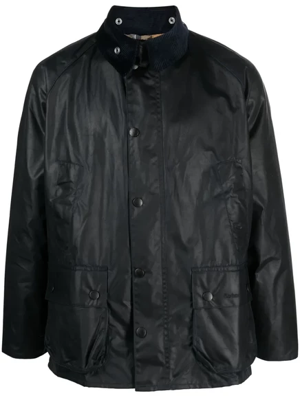 Мужская вощеная хлопковая куртка Barbour Bedale, синяя