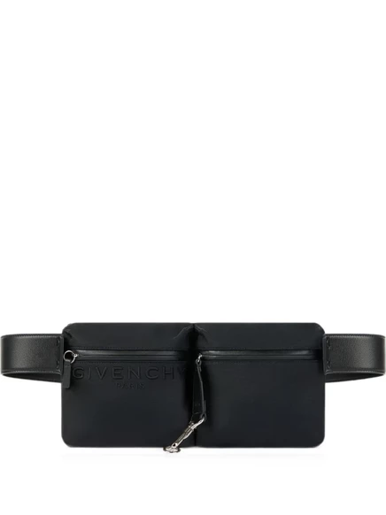 Мужская поясная сумка Givenchy с логотипом, черная