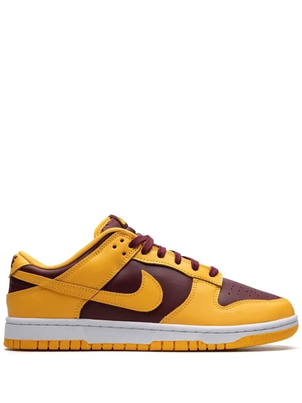 Кроссовки Nike Dunk Low Arizona State, горчично-бордовые