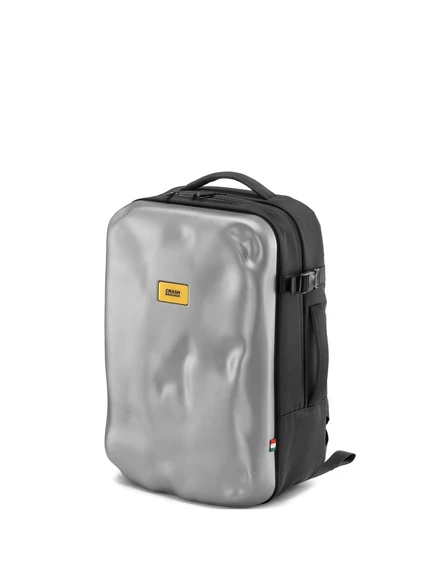 Унисекс рюкзак Crash Baggage с металлической панелью, серый