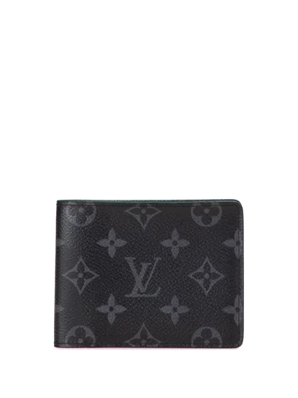 Портмоне Louis Vuitton Pre-Owned Monogram Eclipse, черное