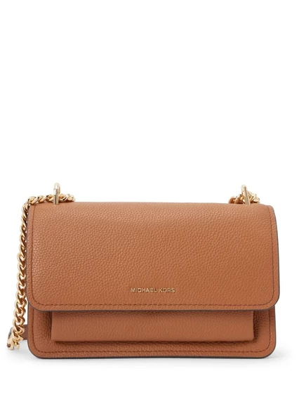Женская сумка Michael Kors Claire, кожаная, коричневая