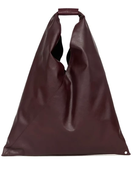 Женская сумка-тоут MM6 Maison Margiela Japanese, бордовая