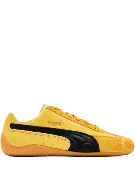 Кеды Puma Speedcat замшево-кожаные, желтые