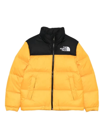 Детская стеганая куртка The North Face Kids, желтая