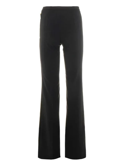 Брюки на пуговицах с логотипом Elisabetta Franchi black
