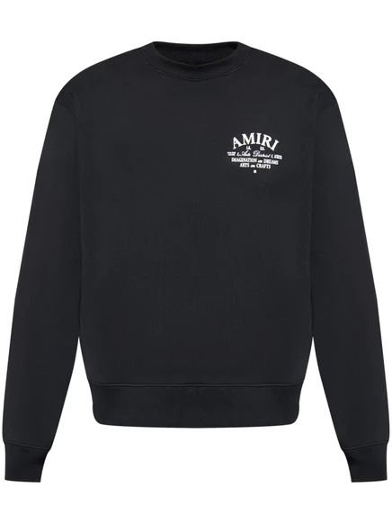 Толстовка с логотипом AMIRI black