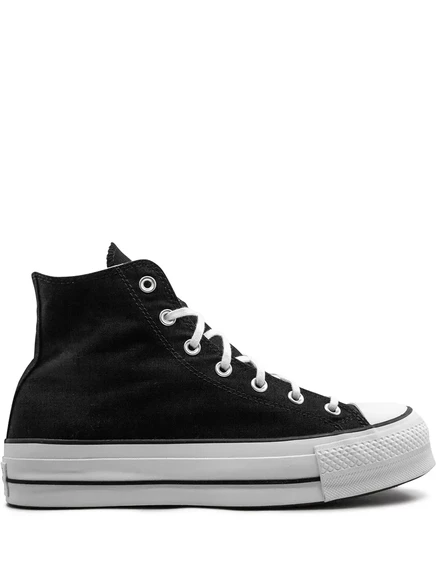 Женские кеды на платформе Converse Chuck Taylor, чёрные