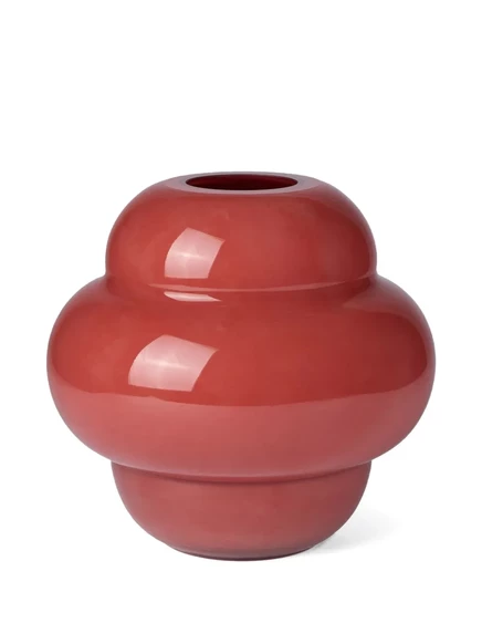 Ваза The Conran Shop 20 см стеклянная, красная