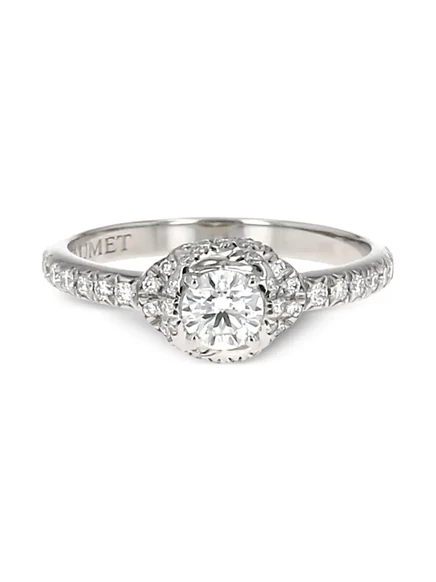 Женское кольцо Chaumet Liens d'Amour платиновое с бриллиантами