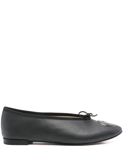 Балетки Marine Serre x Camille Repetto Lilouh на плоской подошве black