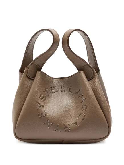 Женская сумка-тоут Stella McCartney с тиснением, коричневая
