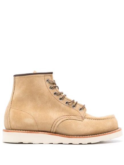 Замшевые ботильоны Red Wing Shoes с круглым носком neutrals