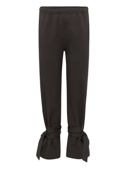Женские джоггеры JW Anderson с завязками, коричневые
