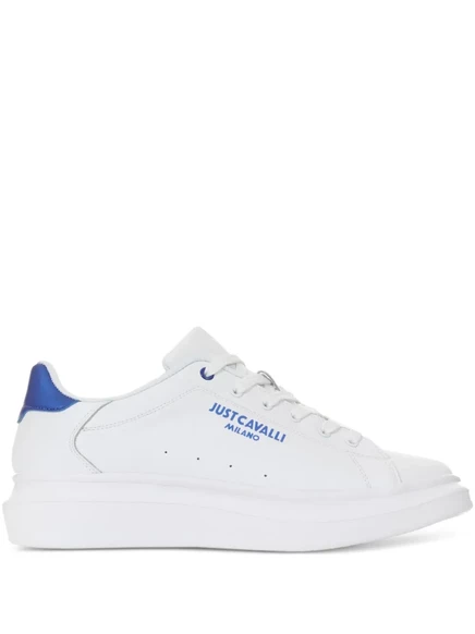 Кроссовки с логотипом Just Cavalli white