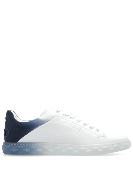 Кроссовки Jimmy Choo Diamond Light/M II с эффектом омбре white