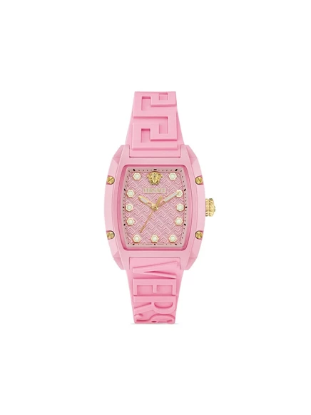 Женские часы Versace Dominus Lady 44 мм, розовые