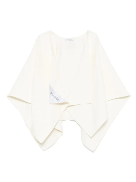 Женское пончо Max Mara, светло-бежевое