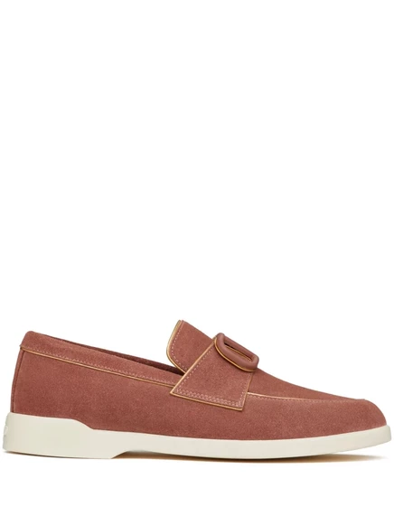 Женские лоферы Valentino Garavani Leisure Flows, коричневые