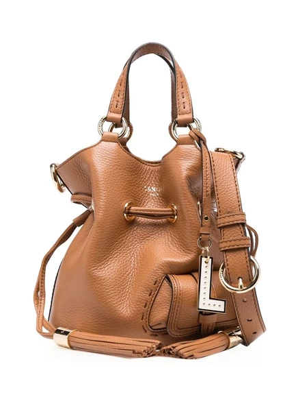 Женская сумка-бакет Lancel Premier Flirt, коричневая