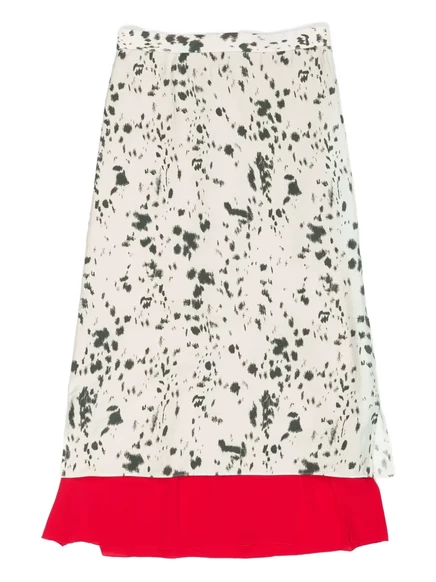 Юбка с абстрактным рисунком Bimba y Lola  neutrals