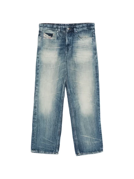 Мужские джинсы Diesel с логотипом, синие