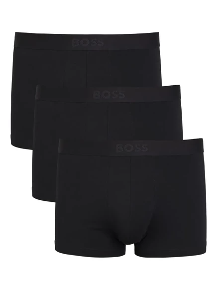 Мужские трусы-слипы Boss (3 шт.), черные