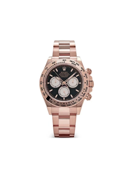 Часы Rolex Daytona 40 мм 18кт розового золота, черные