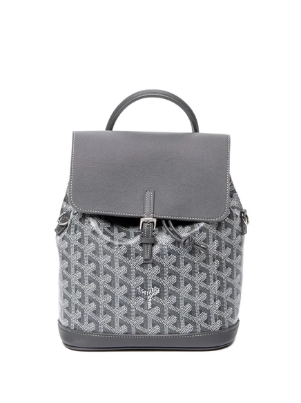 Женский мини-рюкзак Goyard Alpin, серый