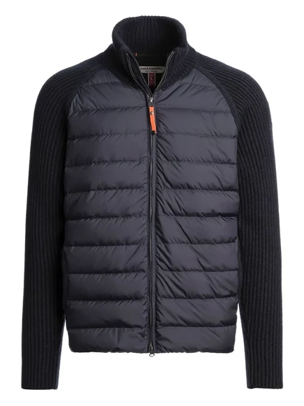 Стеганая куртка из рубчатого трикотажа Parajumpers Olmo blue