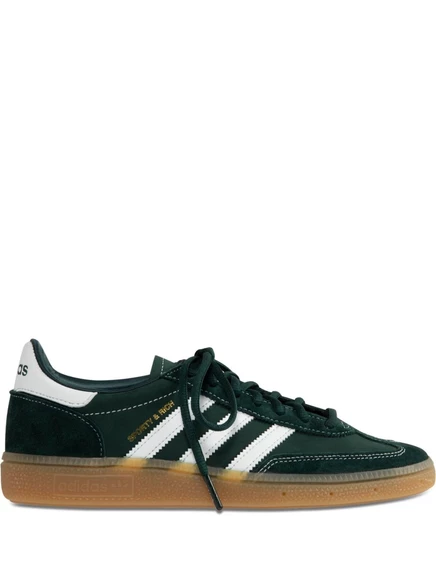 Замшевые кроссовки adidas x Sporty & Rich  green