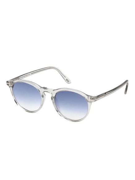 Солнцезащитные очки в круглой оправе с градиентными линзами TOM FORD Eyewear grey