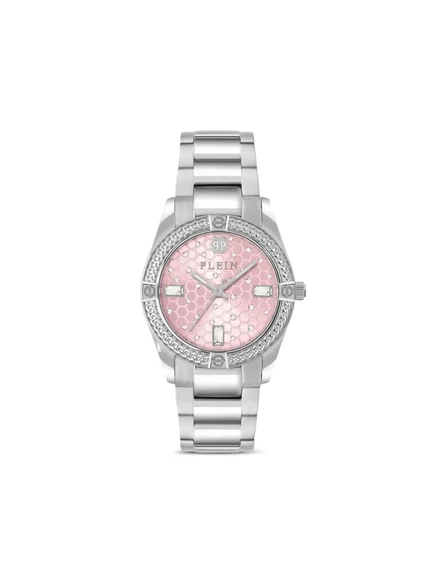 Женские часы Philipp Plein Icon Chain 36 мм, розовые