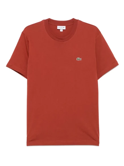 Мужская футболка Lacoste, коричневая