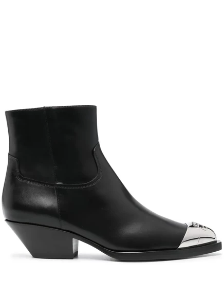 Ковбойские сапоги Givenchy 55 мм с рисунком 4G black