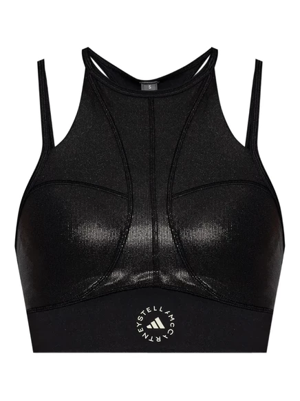 Женский спортивный топ Adidas By Stella McCartney, черный