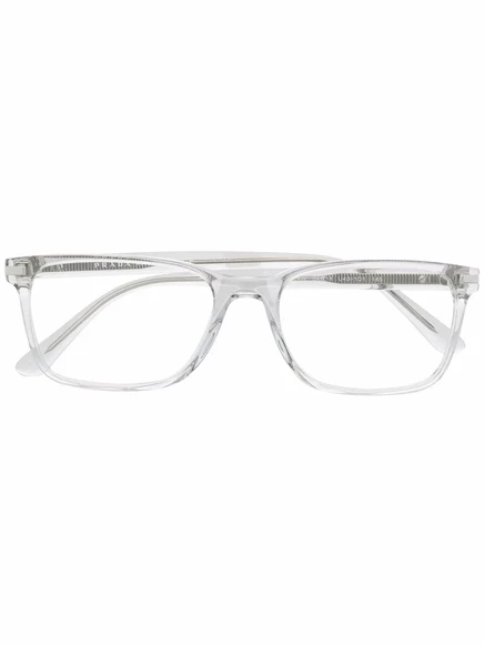 Очки в квадратной оправе Prada Eyewear neutrals