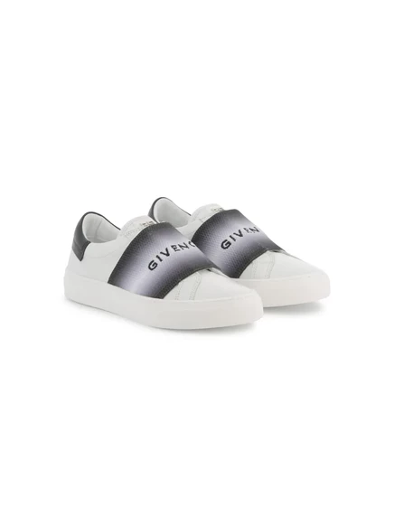Кроссовки с логотипом Givenchy Kids на ленте white