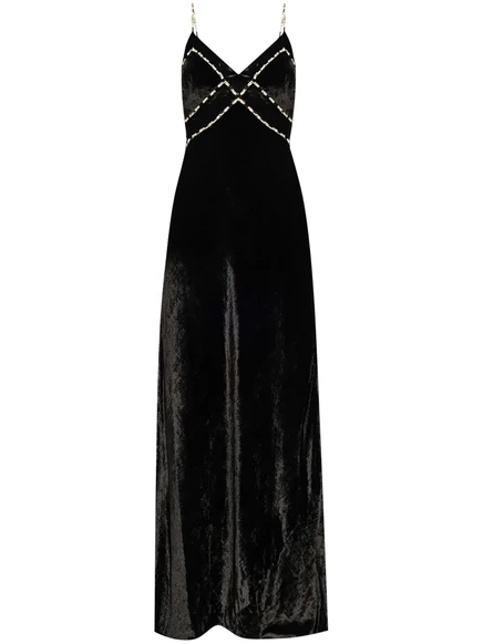 Платье макси от LoveShackFancy Corrino black
