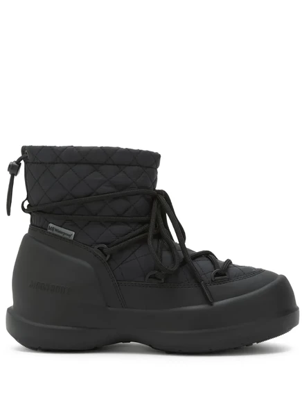 Женские стеганые сапоги Moon Boot Luna, черные