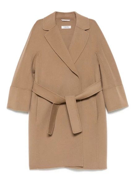Шерстяное пальто Max Mara virgin от Max Mara brown