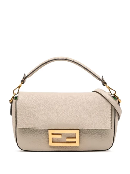 Кожаная сумка-багет Mini, бывшая в употреблении у Fendi 2010-2025 brown