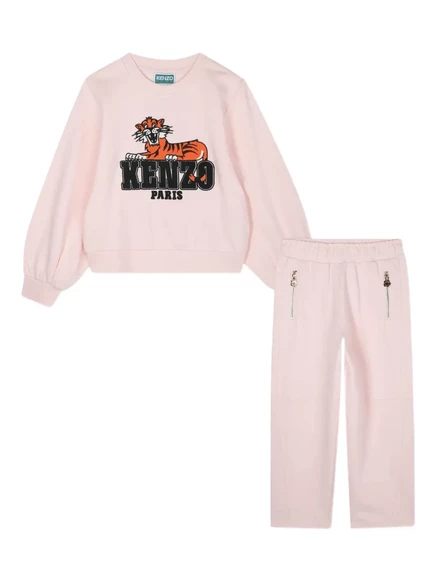Спортивный костюм Kenzo Kids с тигровым принтом
