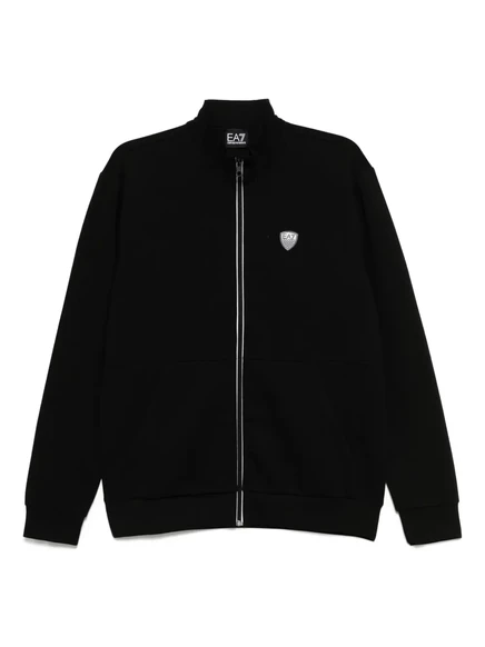 Мужская куртка EA7 EMPORIO ARMANI на молнии, черная