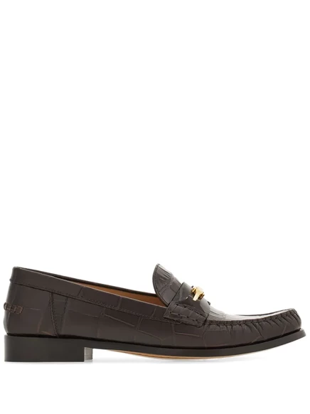 Женские лоферы Ferragamo New Vara, темно-коричневые
