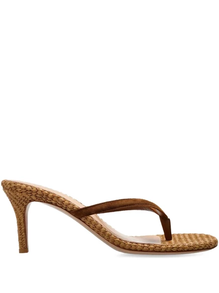 Женские мюли Gianvito Rossi Calypso, коричневые