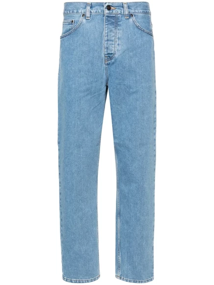 Мужские джинсы Carhartt WIP Newel прямые, голубые